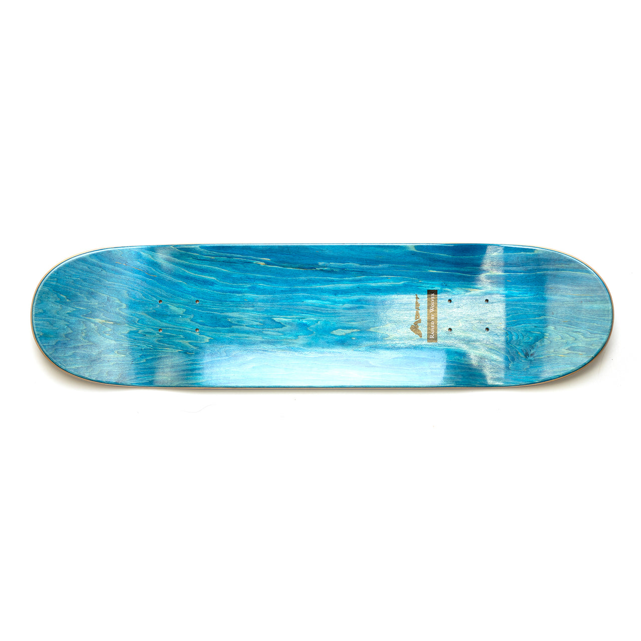 Mort 8.25" Skateboard Deck - Maroon/Blue
