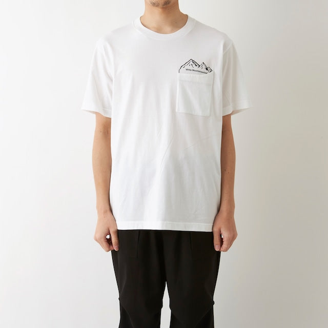 Mountain Logo T-Shirt - White | ONLINE ONLY