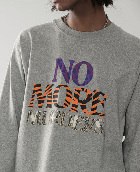 NO MORE MUDERS Long Sleeve - Locals Streetwear NZ