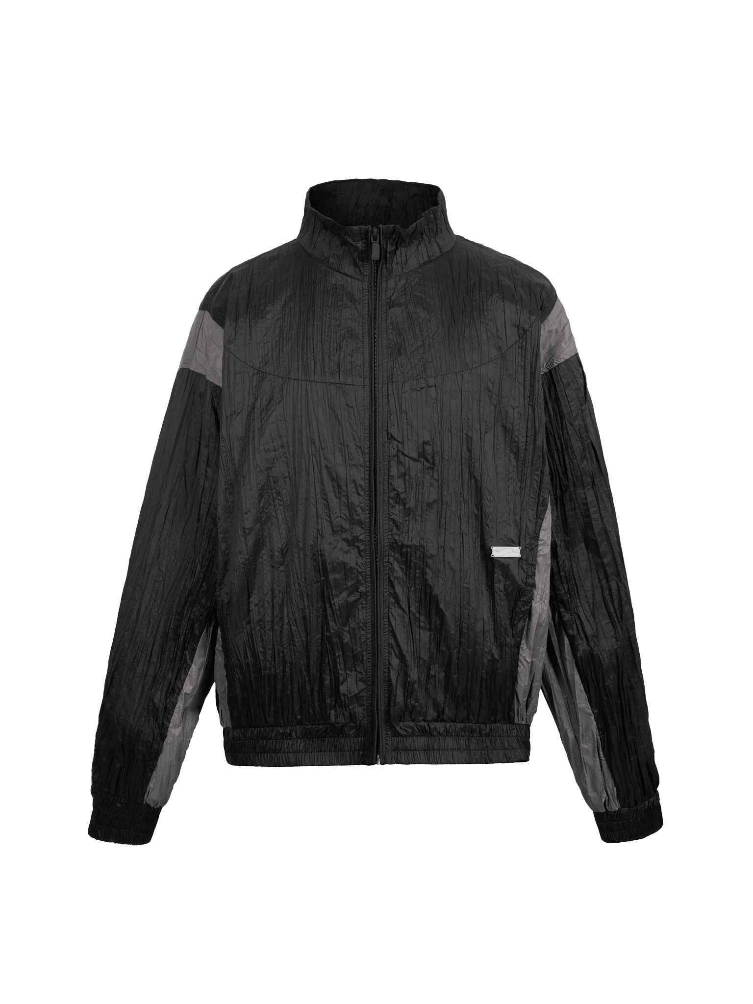 Wrinkled Nylon Arch Track Jacket - Locals Streetwear NZ