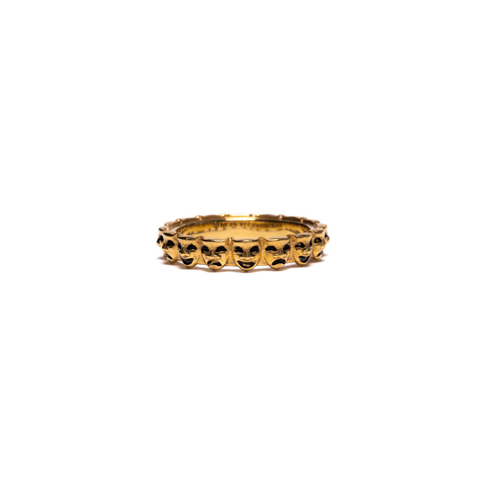 Laugh Now, Cry Later Ring - 14k Gold