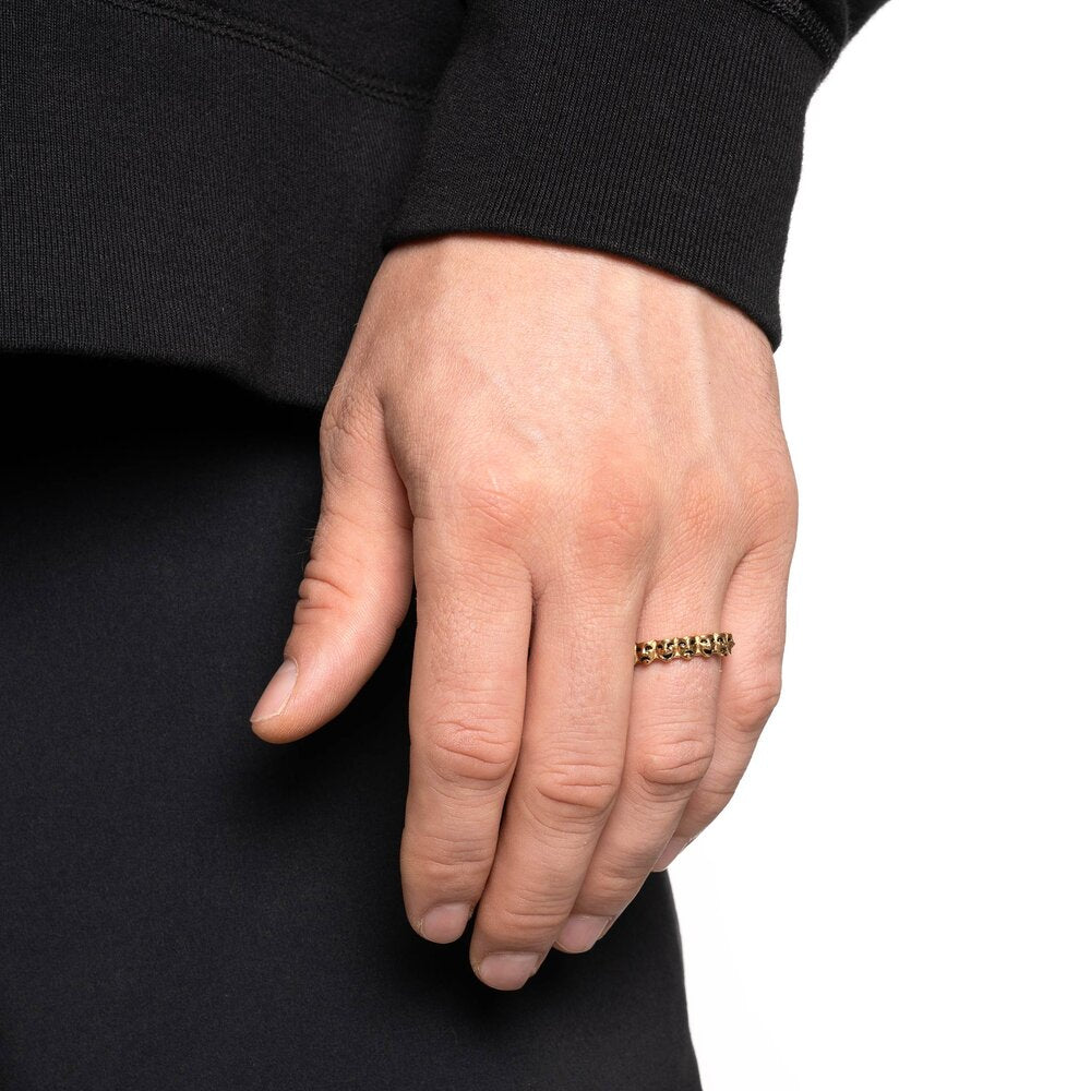 Laugh Now, Cry Later Ring - 14k Gold